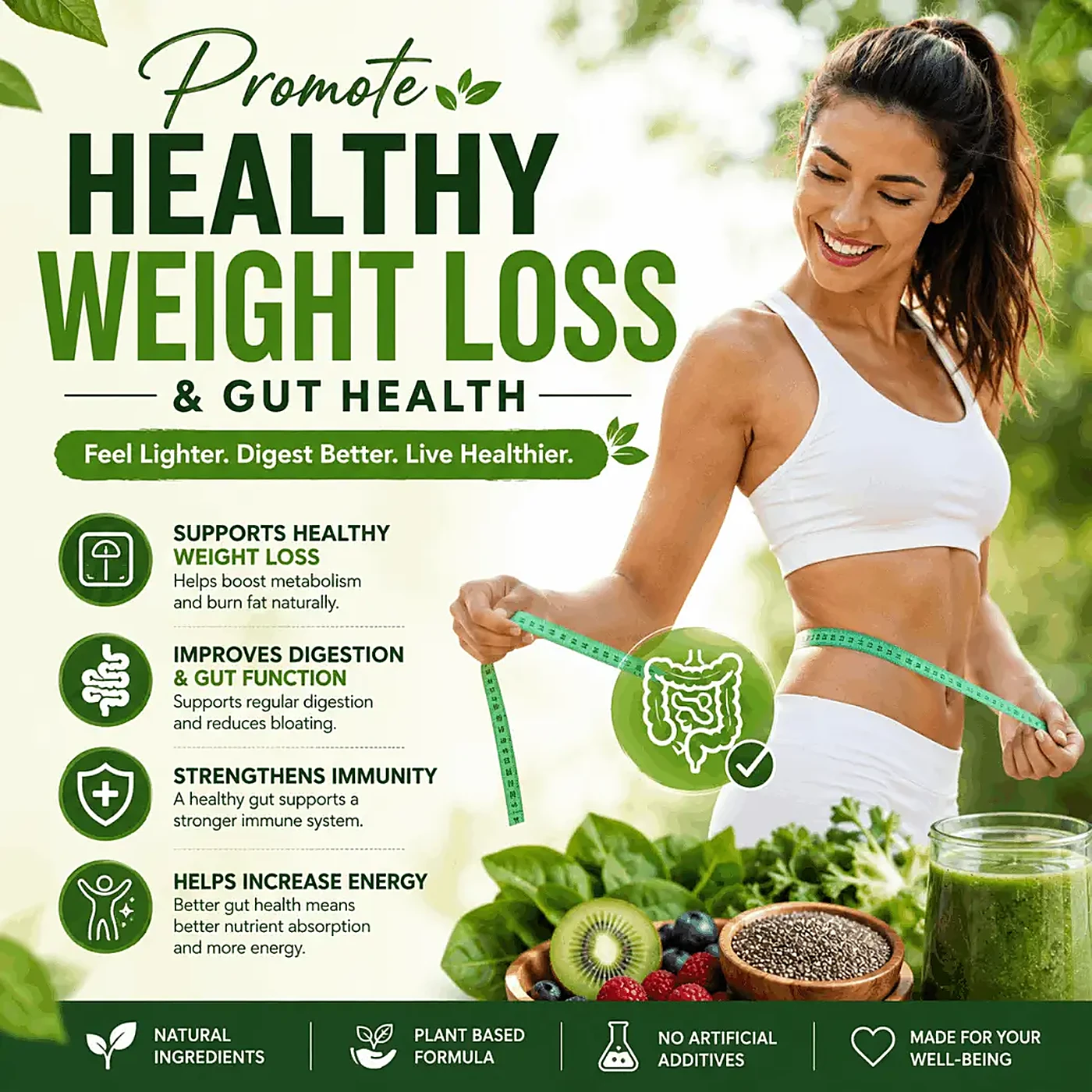 Chocotide plant-based formula supporting healthy weight loss and digestion